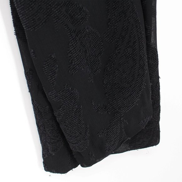 Giorgio Armani Floral Wide Leg Hight Rise Pants 44 - Picture 4 of 5